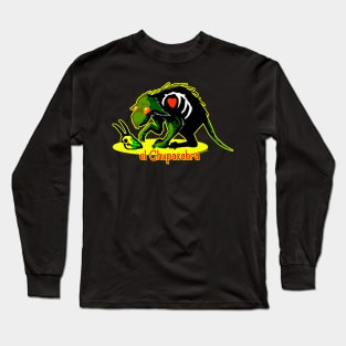 EL CHUPACABRA flashlight beam Long Sleeve T-Shirt